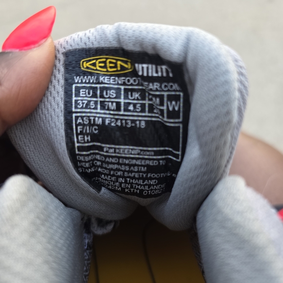 Keen High-Top Hiking Boots Women Size 7 - Picture 13 of 13